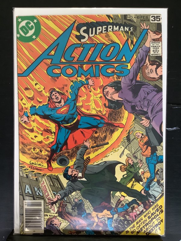 Action Comics #480 British Variant (1978)
