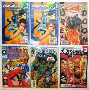 Fantastic Four Lot 6 #1, 379, Unlimited 2,Ultimate 2 x2,Knights 17 Marvel Comics