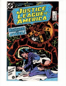 Justice League of America #255 Zatanna 'NIGHTMARE IN STEEL!