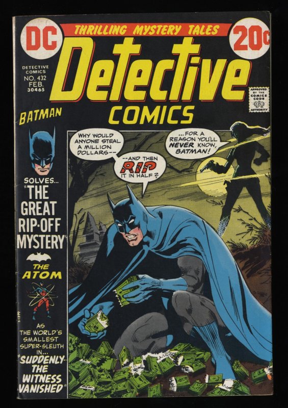 Detective Comics #432 FN+ 6.5 Batman!