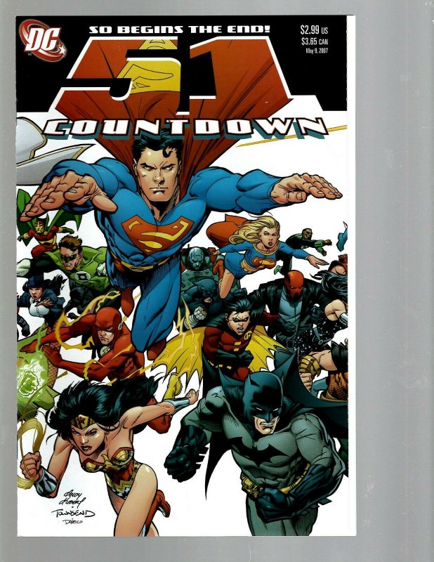 12 DC Comics Countdown # 51 50 48 47 46 45 44 43 42 41 40 39 J438 