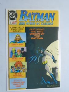 Batman and Other DC Classics #1, 8.0/VF (1989)