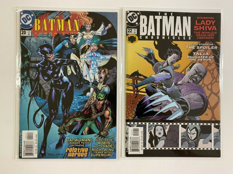Batman Chronicles lot 18 different from #1-22 8.0 VF (1995-2000)