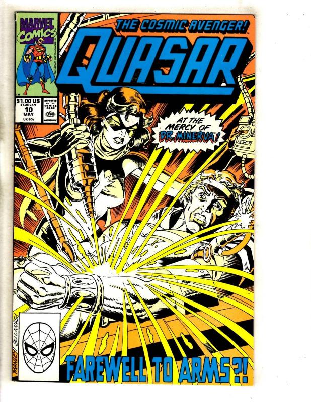 Lot Of 10 Quasar Marvel Comic Books # 1 2 3 4 5 6 7 8 9 10 Avengers Hulk DB5