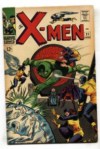 X-MEN #21--comic book--1966--MARVEL--Silver-Age--FN/VF