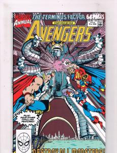 Avengers Annual #19 NM 1st Print Marvel Comic Book Hulk Thor Iron Man Vision DE3