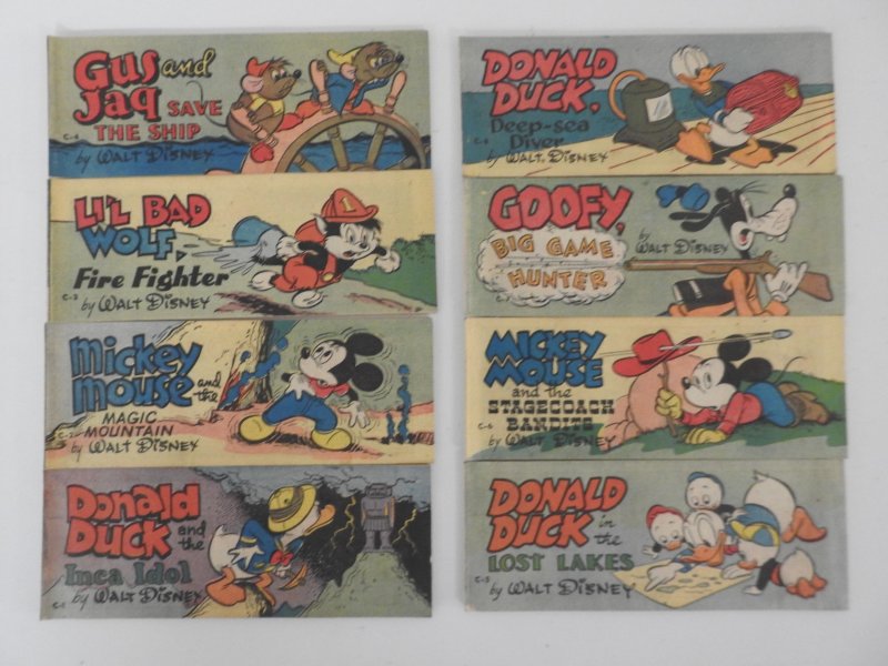 Wheaties Give-away Mini-Comics A,B,C Complete Sets #1-8 Amazing Complete Set! VF