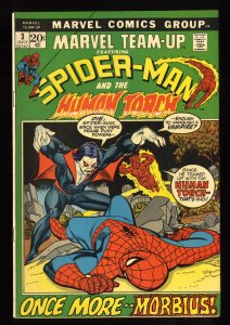 Marvel Team-up #3 FN/VF 7.0 Morbius! Human Torch! Spider-Man!