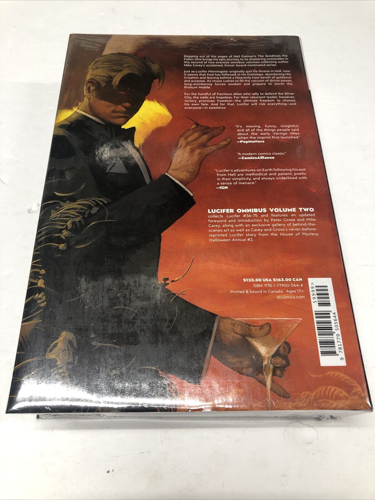 Lucifer Omnibus Vol 2 (2020) Mike Carey HC | DC Vertigo | Sandman