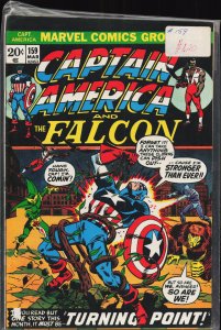Captain America #159 (1973) Captain America and the Falcon