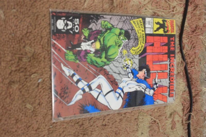 incredible hulk comic # 386    sabra marvel 