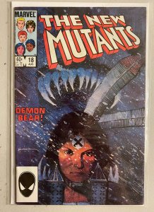 New Mutants #18 Direct Marvel 1st Series (6.0 FN) (1984)