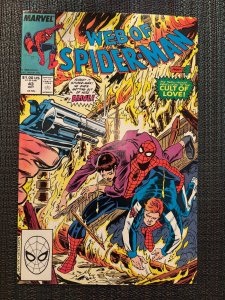 Web of Spider-Man #43 Direct Edition (1988)