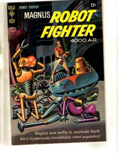 Magnus Robot Fighter # 23 FN/VF Gold Key Comic Book Silver Age 4000 AD FM6