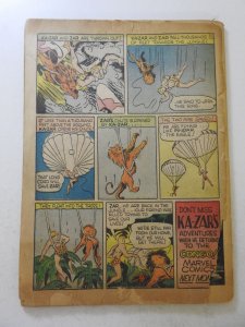 Marvel Mystery Comics #15 PR Condition see desc