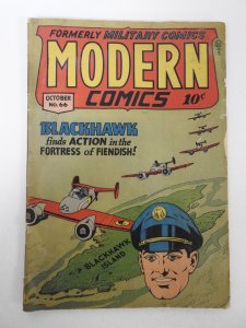 Modern Comics #66 (1947) GD Condition moisture stains, 1 in spine split