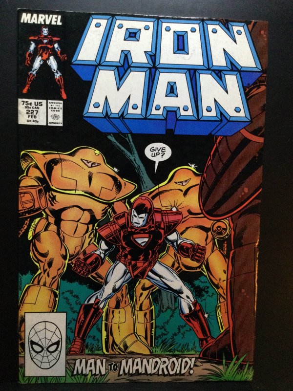 Iron Man #227 Direct Edition (1988)