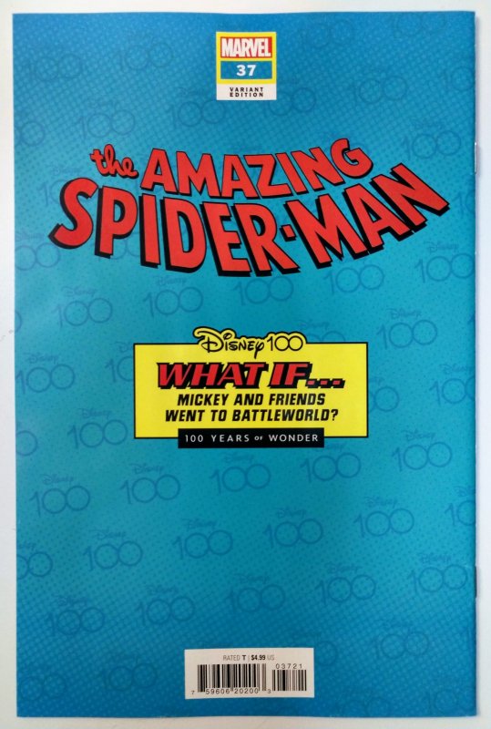 The Amazing Spider-Man #37 (2023) Disney 100th Anniversary Variant