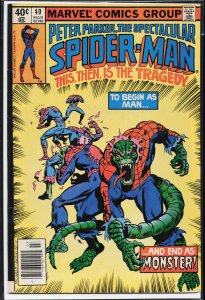 The Spectacular Spider-Man #40 (1980) Spider-Man