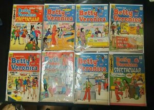8PC BETTY & VERONICA LOT (4.0) #162,171,173,175,176,181,184!! 1971