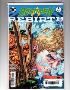 Aquaman: Rebirth #1 (2016)  *** FLAT-RATE SHIPPING!!! ***   / HCA6