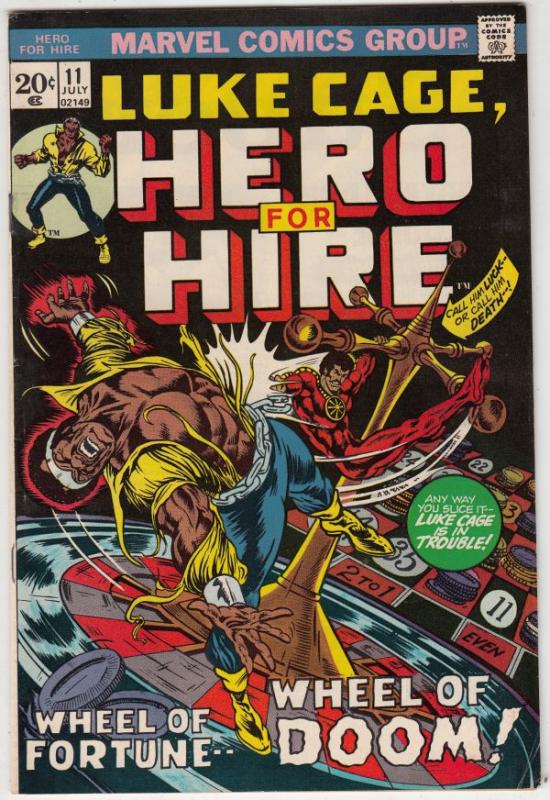 Luke Cage Hero for Hire #11 (Jul-73) NM- High-Grade Luke Cage