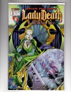 Brian Pulido's Lady Death: A Medieval Tale #3 (2003)    / ECA1x