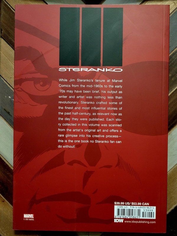 Steranko Nick Fury Agent Of SHIELD Artisan Edition (IDW Marvel 2022) Softcover