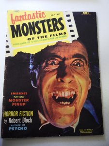 Fantastic Monsters of the Films #1 VG Condition