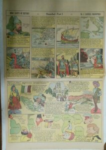 Highlights of History Sunday Page Hannibal by J. Carroll Mansfield from 1935