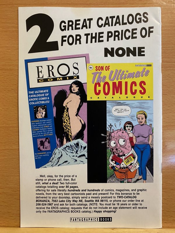 Ramba #6 (1993) EROS COMIX* EXCELLENT CONDITION!!! ADULTS ONLY!