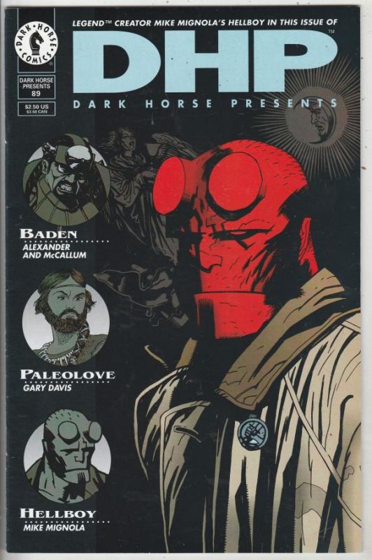 Dark Horse Presents #89 (Sep-94) NM- High-Grade Hellboy, Baden, Paleolove