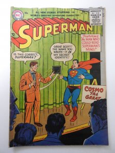 Superman #103 (1956) VG Condition moisture stain