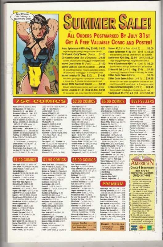 Amazing Spider-Man #365 (Aug-92) NM+ Super-High-Grade Spider-Man