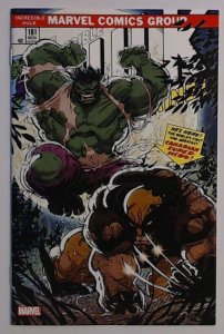 Incredible Hulk #181 (Marvel, 2022) KAARE ANDREWS - UNKNOWN COMICS - FACSIMIL...