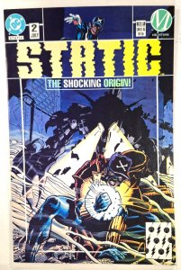 STATIC 2 (July 1993) VF Dwayne McDuffie, Robert Washington III, John Paul Leon