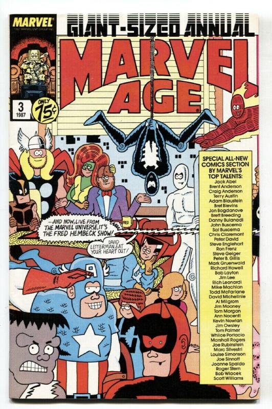 Marvel Age Annual #3 1987 First appearance Mister Jip-Cloak and Dagger