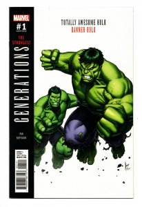 GENERATIONS: BANNER HULK & TOTALLY AWESOME HULK (2017) DALE KEOWN | DIRECT ED