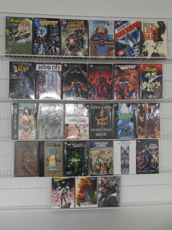 Huge Lot 27 Hardback TPB Graphic Novels Awesome Reading! Avg NM- Condition!!