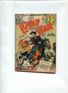 LUCKY STAR #3 1951-NATION WIDE COMICS-NM