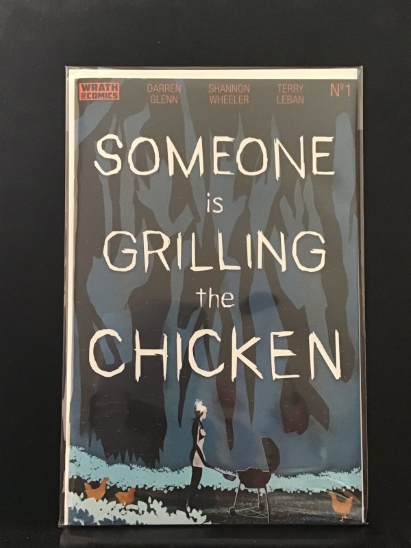 Someone is Grilling the Chicken #1 limited to 93/2500 sealed