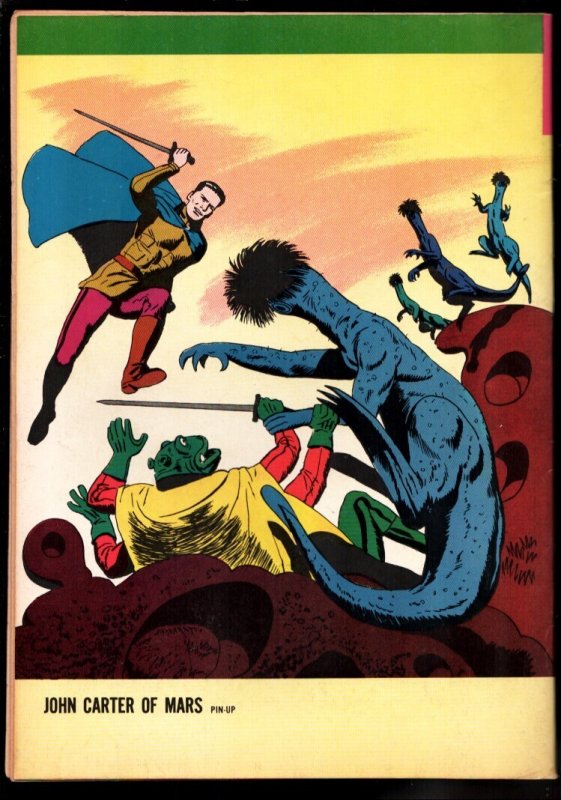 John Carter Of Mars #3  1953 - Gold Key  -VF - Comic Book