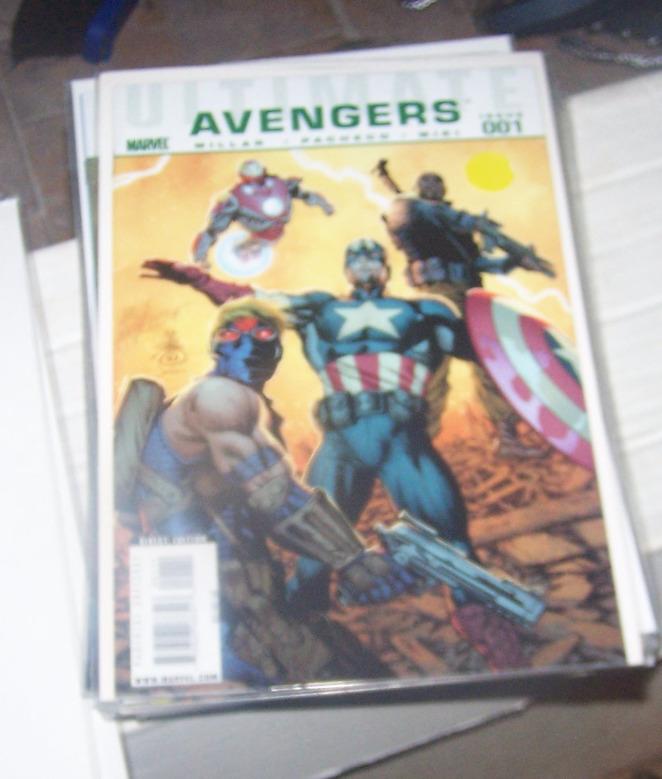 ultimate avengers  # 1+ ultimate avengers 3 # 1+ 2 mark millar  blade+vampires