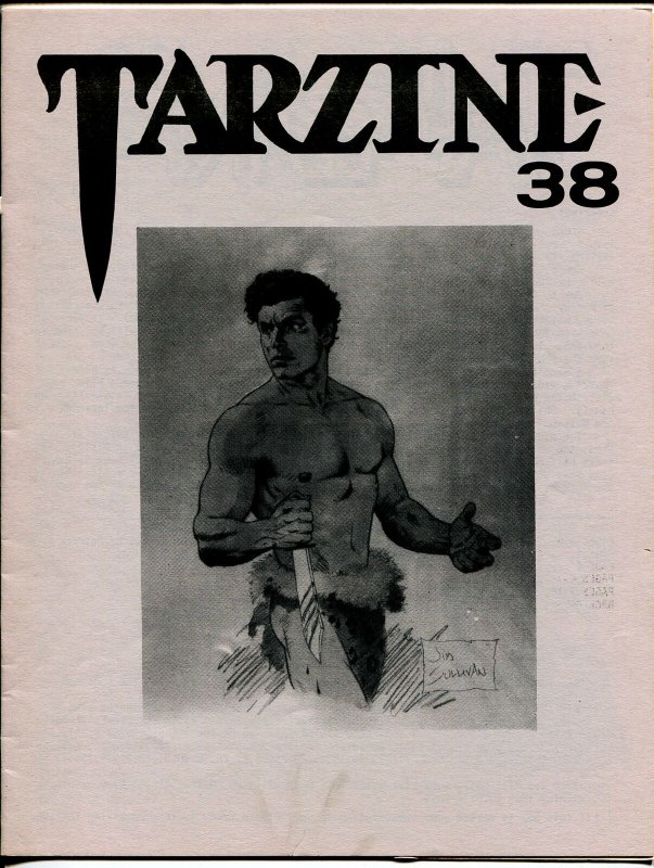 Tarzine #38 9/1985-Bill Ross-Edgar Rice Burroughs-Tarzan-collector info-VF