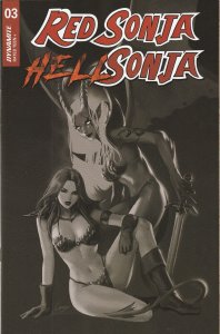 Red Sonja Hell Sonja # 3 Variant 1:7 Cover L NM Dynamite [L6]