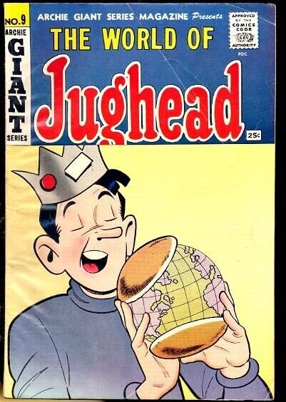 Archie Giant Series #9 1960 World of Jughead Neal Adams VG-