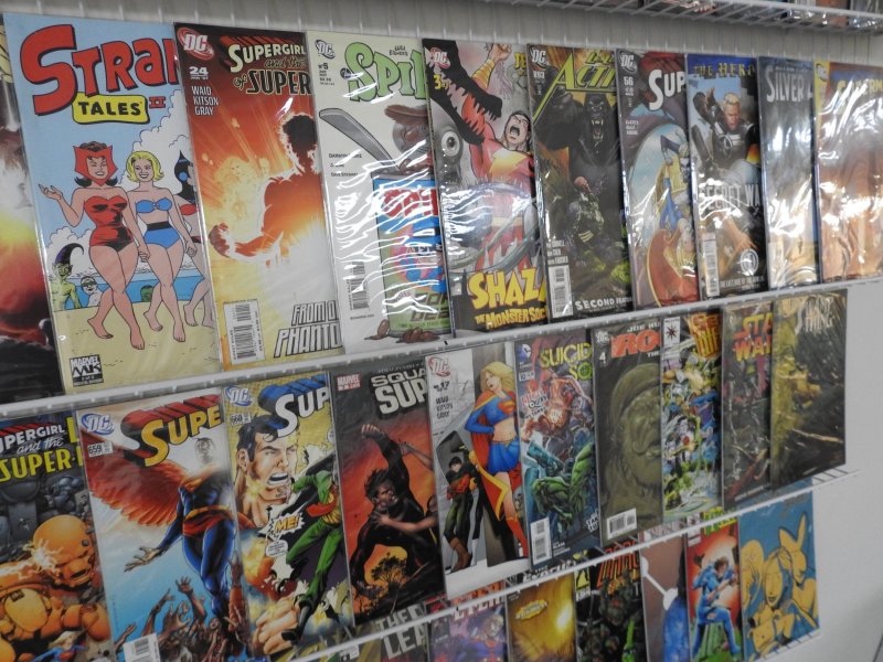 Huge Lot 120+ Comics W/ Superman, Spider-Man, Eternal Warrior+ Avg VF- Condition