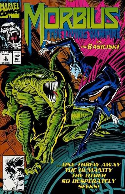 Morbius: The Living Vampire (1992 series) #6, NM (Stock photo)