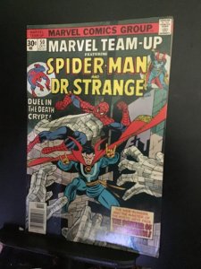 Marvel Team-Up #50/(1976) High-grade Spider-Man and Dr. Strange!  VF+ Wow!