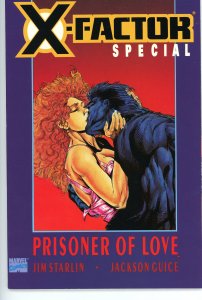 X-Factor Special: Prisoner of Love  VF 1990  Starlin and Guice!